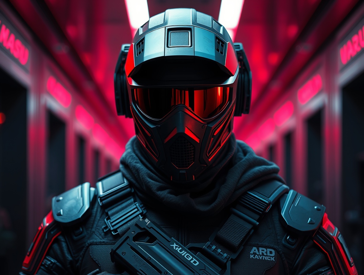 Professional gaming setup